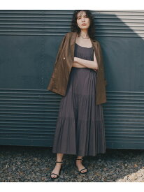 【SALE／60%OFF】インド ティアードキャミワンピース NANO universe ナノユニバース ワンピース・ドレス ワンピース グレー ブルー オレンジ【RBA_E】【送料無料】[Rakuten Fashion]