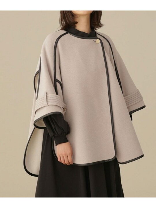 楽天市場】【SALE／70%OFF】LB.03/パイピングバイカラーリバーポンチョ 
