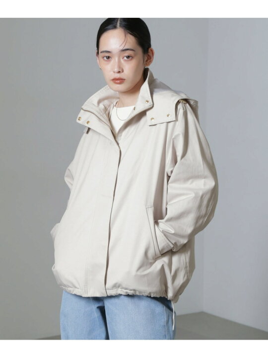 楽天市場】【SALE／30%OFF】撥水加工フード取り外し2wayスタンドカラー 