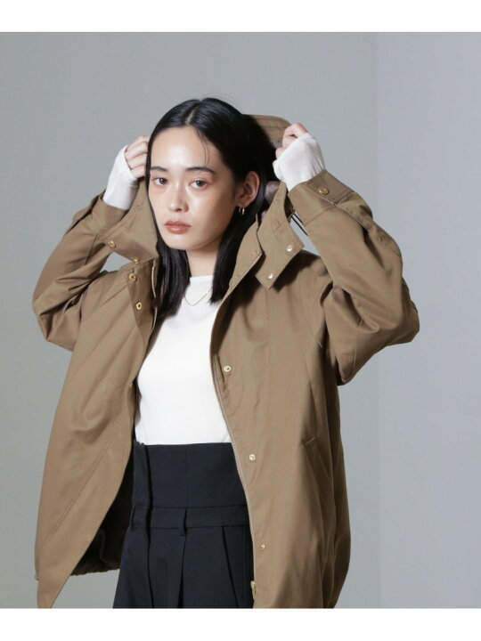 楽天市場】【SALE／30%OFF】撥水加工フード取り外し2wayスタンドカラー 