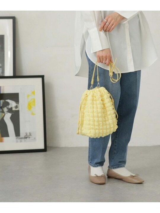 楽天市場】【SALE／40%OFF】LB.04/ぽこぽこ巾着ショルダーバッグ NANO  