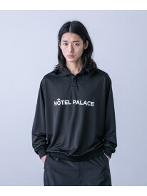 「HOTEL PALACE(オテルパラス)」UMBROゲームポロシャツ NANO universe ナノユニバース トップス カットソー・Tシャツ ネイビー ブラック ホワイト【送料無料】[Rakuten Fashion]