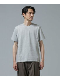 Anti Soaked(R) 汗染み防止 ミドルウェイト 7.1oz レギュラーシルエットTシャツ NANO universe ナノユニバース トップス カットソー・Tシャツ グレー ブラック ホワイト ブルー【送料無料】[Rakuten Fashion]