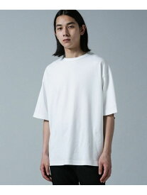 【SALE／50%OFF】LB.04/「Commonuse」クルーネックワイド Tシャツ NANO universe ナノユニバース トップス カットソー・Tシャツ ブラック グレー ホワイト【RBA_E】[Rakuten Fashion]