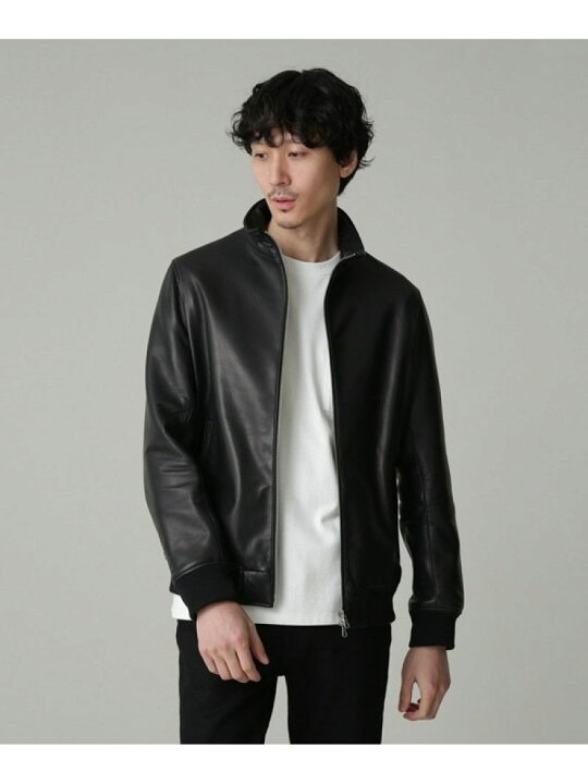 楽天市場】【SALE／70%OFF】LB.04/ハイネックレザーライダース NANO 