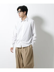 【SALE／40%OFF】スタンダードレギュラーカラーシャツ/長袖 NANO universe ナノユニバース トップス シャツ・ブラウス ブラウン ベージュ ブラック ホワイト【RBA_E】【送料無料】[Rakuten Fashion]