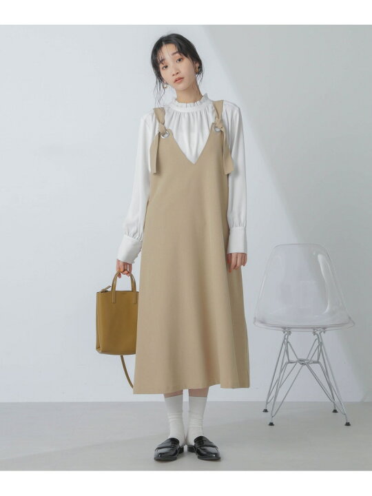 楽天市場】【SALE／20%OFF】前後2wayベルトストラップワンピース NANO 