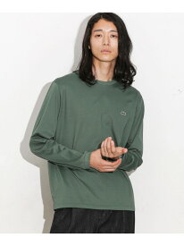 【SALE／50%OFF】LACOSTE/別注 ジャケT 長袖 NANO universe ナノユニバース トップス カットソー・Tシャツ ブラック グレー ホワイト グリーン【RBA_E】【送料無料】[Rakuten Fashion]