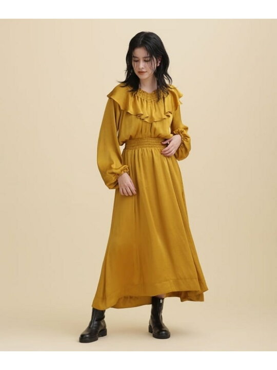 楽天市場】【SALE／60%OFF】casa fline/リサイクルポリエステルドレス 