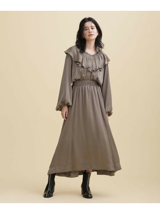 楽天市場】【SALE／60%OFF】casa fline/リサイクルポリエステルドレス 