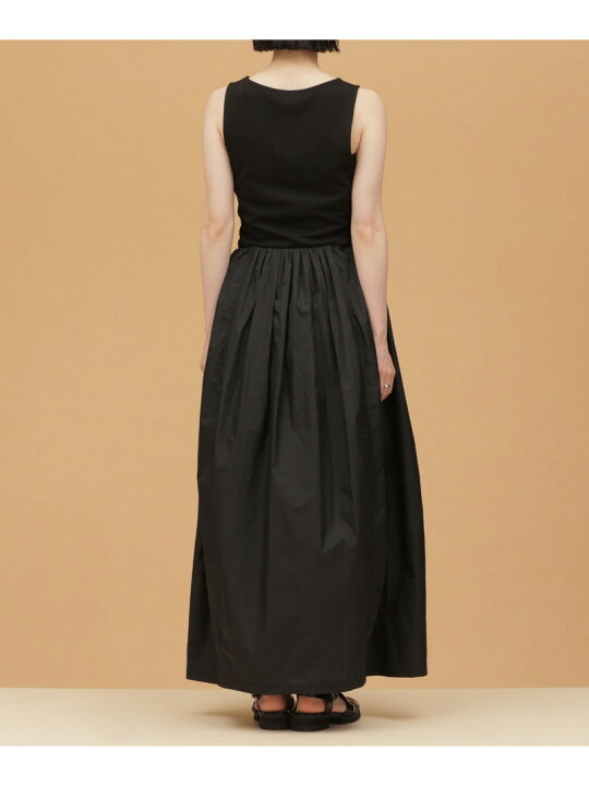 楽天市場】AMOMENTO/シアーノースリーブジャジードレス NANO universe  