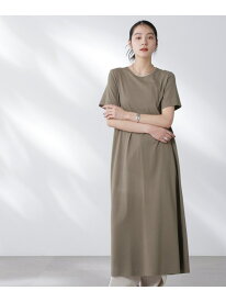 【SALE／55%OFF】Anti Soaked(R) 汗染み防止フレアワンピース NANO universe ナノユニバース ワンピース・ドレス ワンピース カーキグリーン ブラック グレー【RBA_E】【送料無料】[Rakuten Fashion]