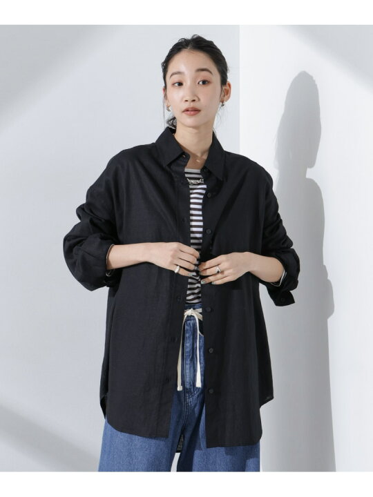 楽天市場】【SALE／50%OFF】Anti Smell Linen ベーシックワイドシャツ 