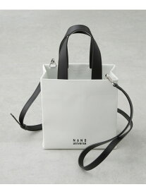 UNKNOWN PRODUCTS/別注 Leather Paper Bag Small NANO universe ナノユニバース バッグ その他のバッグ ホワイト【送料無料】[Rakuten Fashion]