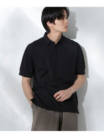 Anti Soaked(R) 汗染み防止 比翼ポロシャツ NANO universe ナノユニバース トップス カットソー・Tシャツ ホワイト グレー ブラック【送料無料】[Rakuten Fashion]
