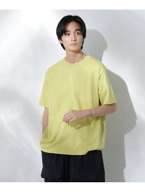 Anti Soaked(R)汗染み防止 De Light ミドルシルエットTシャツ NANO universe ナノユニバース トップス カットソー・Tシャツ ブルー レッド ブラウン グレー イエロー【送料無料】[Rakuten Fashion]