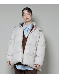 【SALE／30%OFF】Aラインミドルダウンコート NANO universe ナノユニバース ジャケット・アウター ダウンジャケット・ダウンベスト カーキグリーン ブラック グレー【RBA_E】【送料無料】[Rakuten Fashion]