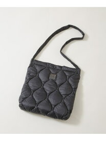 TAION/MILITARY CROSS BODY DOWN BAG-M NANO universe ナノユニバース バッグ その他のバッグ ブラック[Rakuten Fashion]