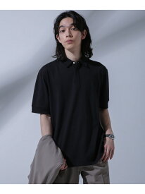 Anti Soaked(R) 汗染み防止 比翼ポロシャツ NANO universe ナノユニバース トップス カットソー・Tシャツ ブラック グレー ホワイト【送料無料】[Rakuten Fashion]