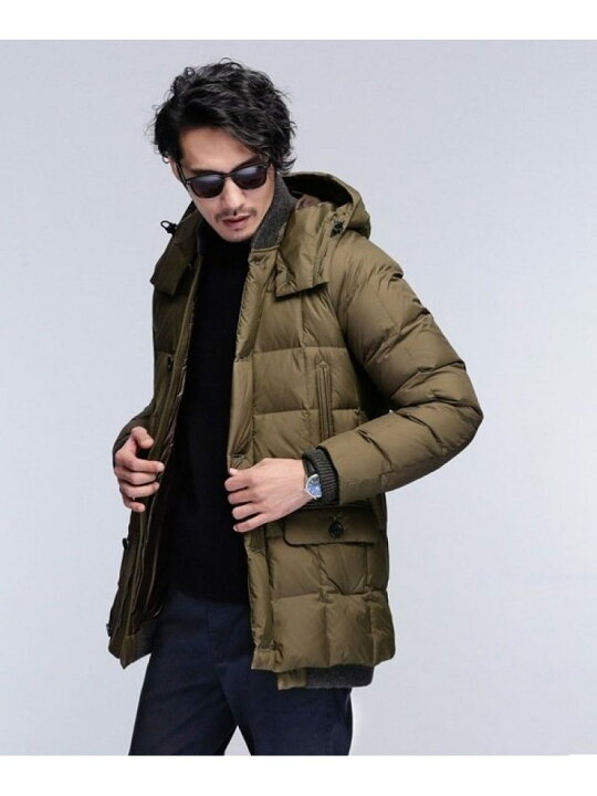 楽天市場】【SALE／50%OFF】西川ダウン[SHIELD]フードロングダウン 