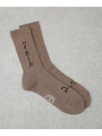 ROSTER SOX/HIGHBALL NANO universe ナノユニバース 靴下・レッグウェア その他の靴下・レッグウェア ブラウン[Rakuten Fashion]