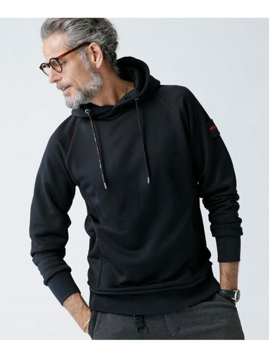 楽天市場 Rakuten Fashion Briefing Wlg編地切替プルパーカー