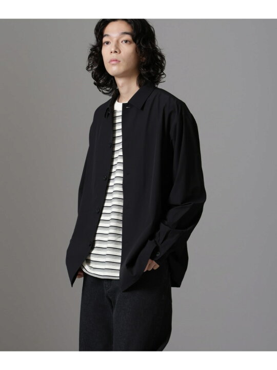 楽天市場】【SALE／40%OFF】ストレッチワイドシャツブルゾン NANO  
