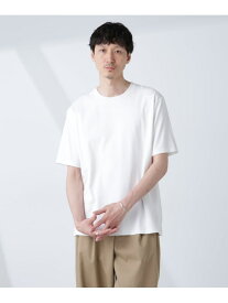 【SALE／30%OFF】WEB限定/Anti Soaked(R) 汗染み防止 クルーネックレギュラーシルエットTシャツ NANO universe ナノユニバース トップス カットソー・Tシャツ ホワイト ブラック グレー【RBA_E】【送料無料】[Rakuten Fashion]