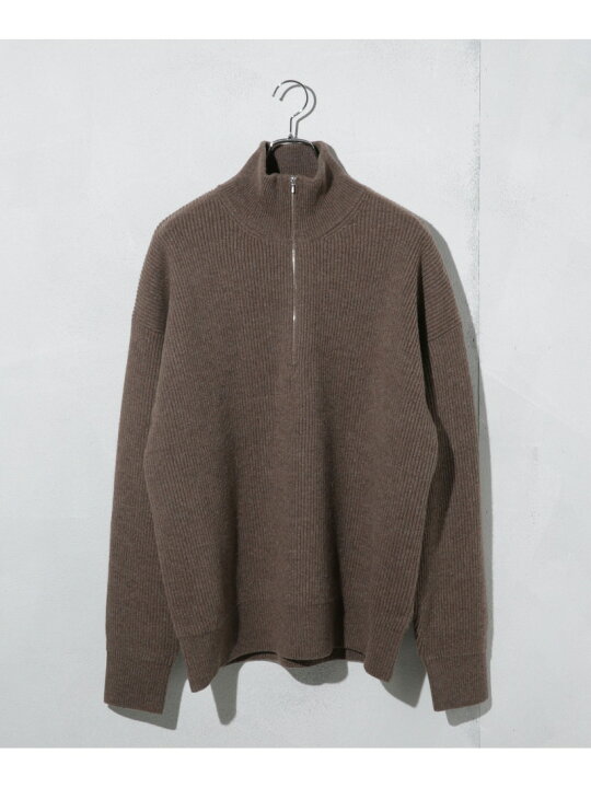 楽天市場】【SALE／50%OFF】YLEVE/LAMBS WOOL KN HALF ZIP P/O NANO 
