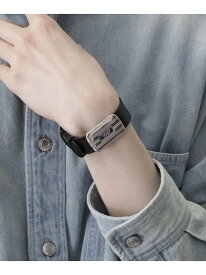 LB.03/[NU jewelry]エンジンターンストライプブレスレット NANO universe ナノユニバース アクセサリー・腕時計 ブレスレット・バングル シルバー【送料無料】[Rakuten Fashion]
