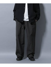 【SALE／20%OFF】ストレッチワイドイージーパンツ(セットアップ可) NANO universe ナノユニバース パンツ その他のパンツ グレー ブルー ブラウン【RBA_E】【送料無料】[Rakuten Fashion]