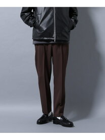 【SALE／20%OFF】ALWAYS EASY ワンタックスラックス NANO universe ナノユニバース パンツ その他のパンツ ブラウン ブラック グレー ベージュ【RBA_E】【送料無料】[Rakuten Fashion]