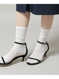 【SALE／30%OFF】リブラメソックス NANO universe ナノユニバース 靴下・レッグウェア その他の靴下・レッグウェア ホワイト ブラウン ブラック【RBA_E】[Rakuten Fashion]