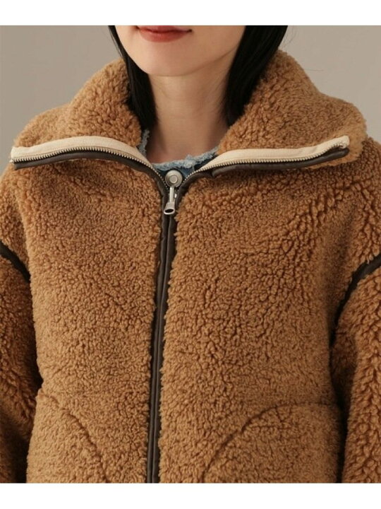 楽天市場】【SALE／60%OFF】LB.03/リバーシブルボアブルゾン NANO 