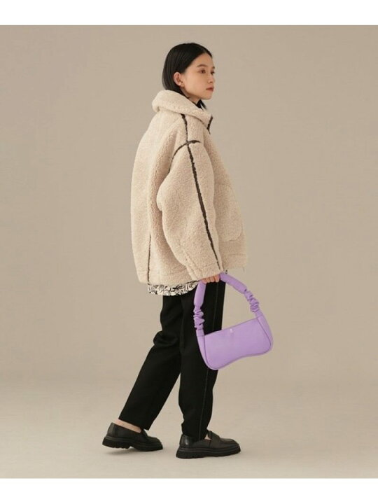 楽天市場】【SALE／60%OFF】LB.03/リバーシブルボアブルゾン NANO 