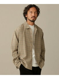 【SALE／70%OFF】LB.03/ボイルチェックドローストリングシャツ NANO universe ナノユニバース トップス シャツ・ブラウス【RBA_E】【送料無料】[Rakuten Fashion]