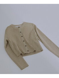 【SALE／40%OFF】グリッターラメニットカーディガン(セットアップ可) NANO universe ナノユニバース トップス ニット ゴールド シルバー【RBA_E】【送料無料】[Rakuten Fashion]