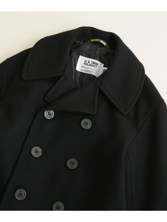 楽天市場】【SALE／70%OFF】Schott/別注 Pコート NANO universe ナノ 