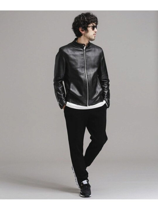 楽天市場】【SALE／30%OFF】WONDER LIGHT LEATHER シングルライダース 