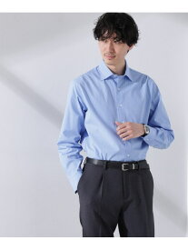 【SALE／40%OFF】「N shirt」Anti Soaked(R) 汗染み防止セミワイドカラーシャツ長袖 NANO universe ナノユニバース トップス シャツ・ブラウス ホワイト ブルー【RBA_E】【送料無料】[Rakuten Fashion]