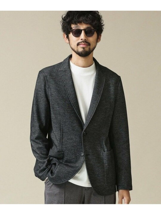 楽天市場 Sale 30 Off N Jacke ライトジャージージャケット Nano Universe ナノユニバース コート ジャケット テーラードジャケット ブラック ネイビー Rba E 送料無料 Rakuten Fashion Nano Universe