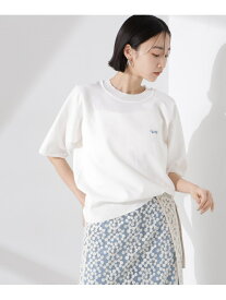 PENNEYS別注TheFOXクルーネックサマーニット NANO universe ナノユニバース トップス ニット ホワイト グレー【送料無料】[Rakuten Fashion]