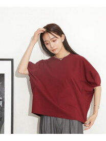 【SALE／40%OFF】フォルムスリーブポンチプルオーバー NANO universe ナノユニバース トップス カットソー・Tシャツ ホワイト レッド カーキ【RBA_E】【送料無料】[Rakuten Fashion]