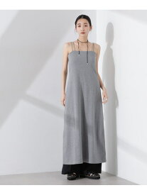 【SALE／30%OFF】Wストラップカップ付きキャミソールワンピース NANO universe ナノユニバース ワンピース・ドレス ワンピース ホワイト ブラック グレー【RBA_E】【送料無料】[Rakuten Fashion]