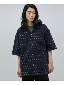 【SALE／70%OFF】LB/04/WEB限定 総柄ジャージーシャツ(カラー限定) NANO universe ナノユニバース トップス カットソー・Tシャツ ベージュ パープル ネイビー【RBA_E】[Rakuten Fashion]