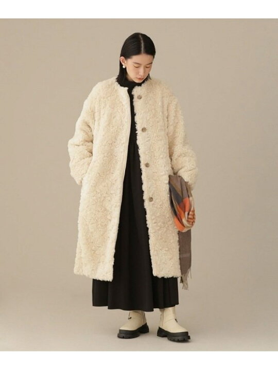 楽天市場】【SALE／70%OFF】LB.03/ファーノーカラーエッグコート NANO 
