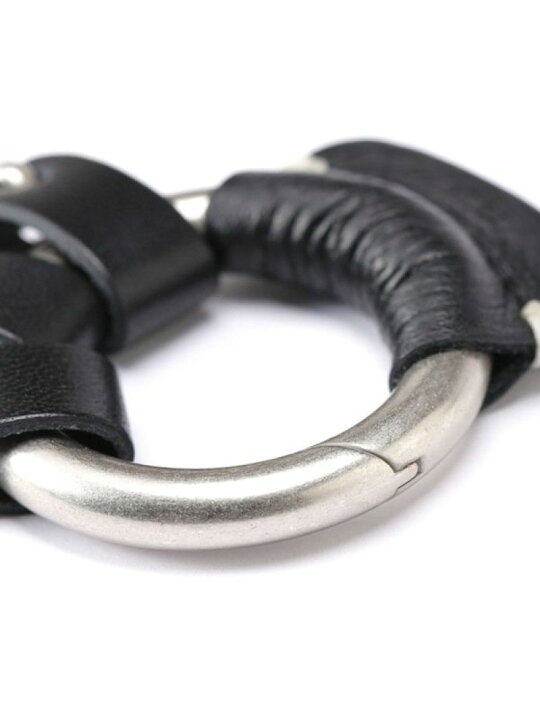 楽天市場 Sale 10 Off Round Carabiner Key Ring Hobo ナノユニバース 財布 小物 キーケース ブラック ブラウン Rba E 送料無料 Rakuten Fashion Nano Universe
