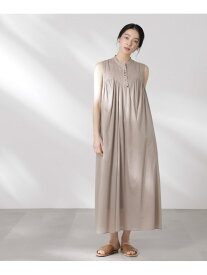 【SALE／40%OFF】made in india コットンノースリーブワンピース NANO universe ナノユニバース ワンピース・ドレス ワンピース グレー パープル ネイビー【RBA_E】【送料無料】[Rakuten Fashion]