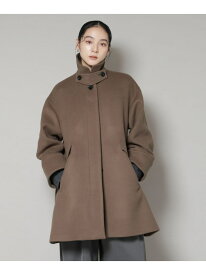 WooLoop Aラインステンカラーミドルコート NANO universe ナノユニバース ジャケット・アウター その他のジャケット・アウター ベージュ ブラウン ネイビー【送料無料】[Rakuten Fashion]