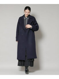 WooLoop コクーンダブルコート NANO universe ナノユニバース ジャケット・アウター その他のジャケット・アウター ネイビー ブラウン ベージュ【送料無料】[Rakuten Fashion]